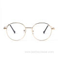 Designer Metal Optical Frame Gaming Glasses Anti Blue Light